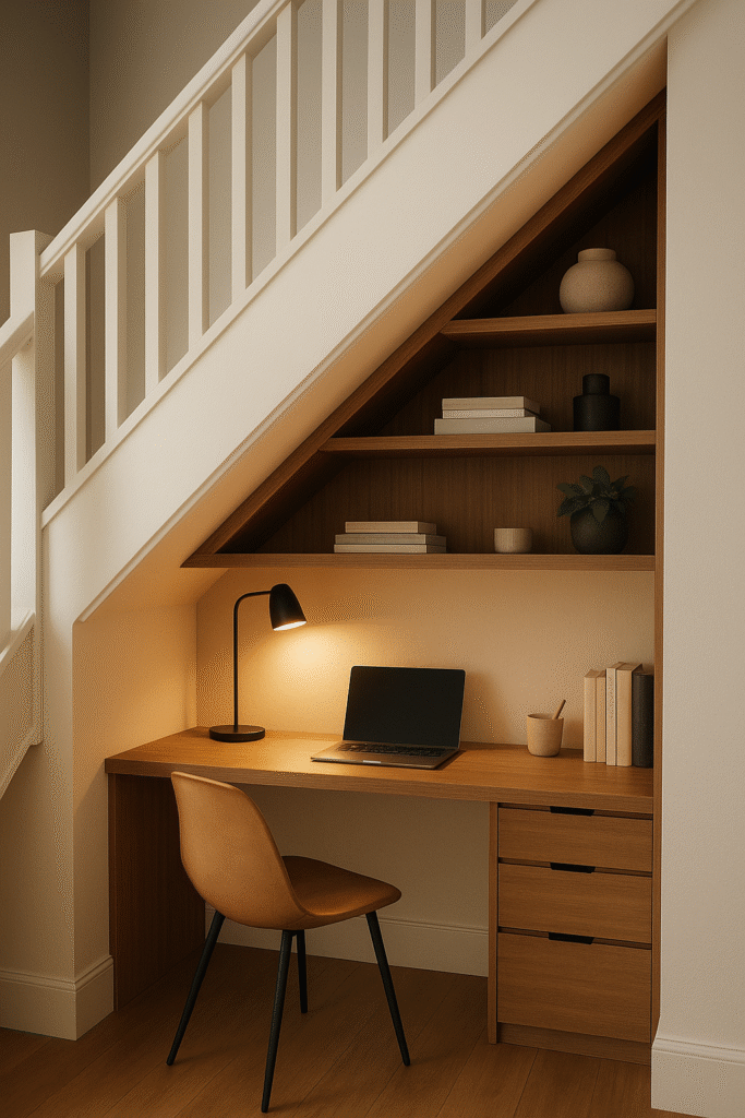 Under-Stairs Office