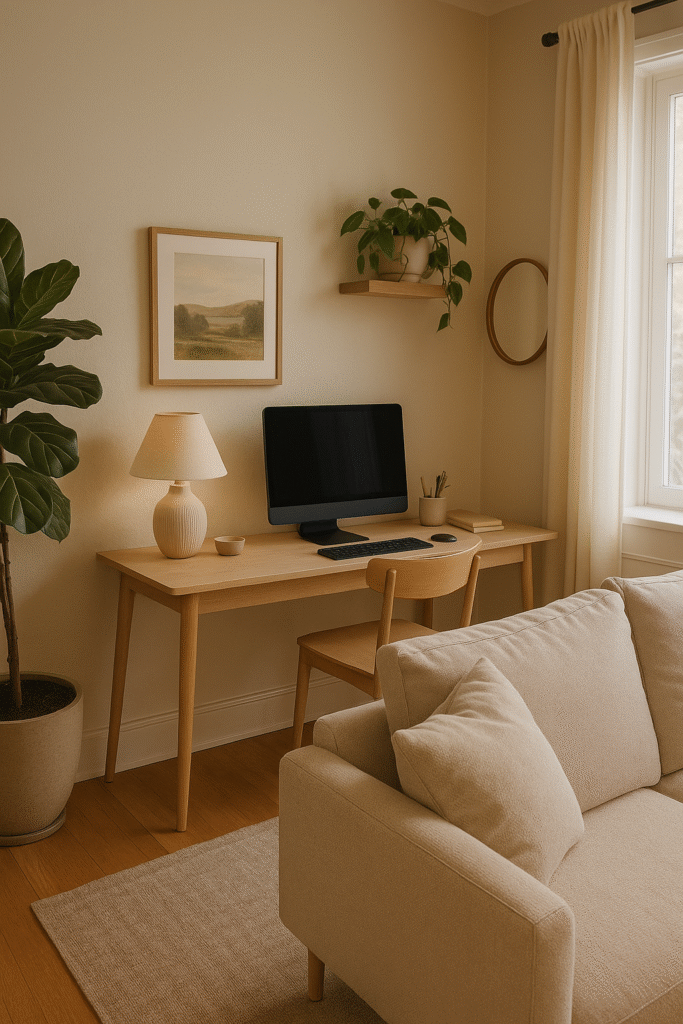 Behind-the-Couch Workspace
