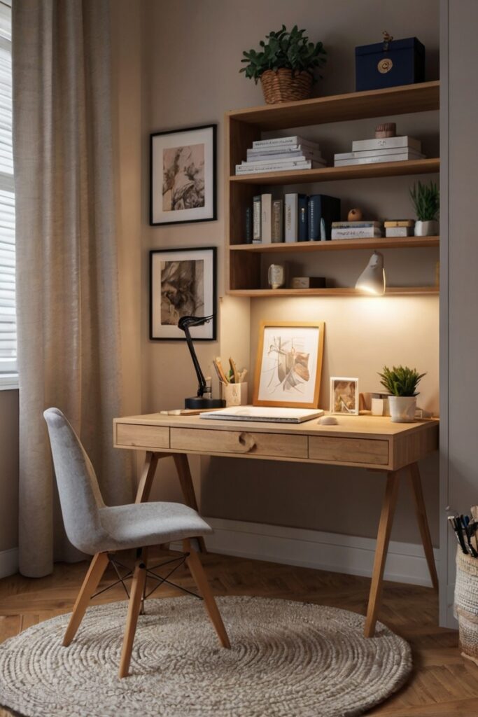 Bedroom Desk Zone