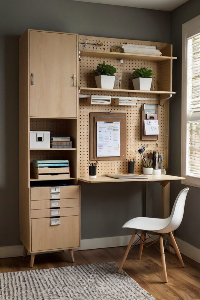 Murphy Bed + Desk Combo